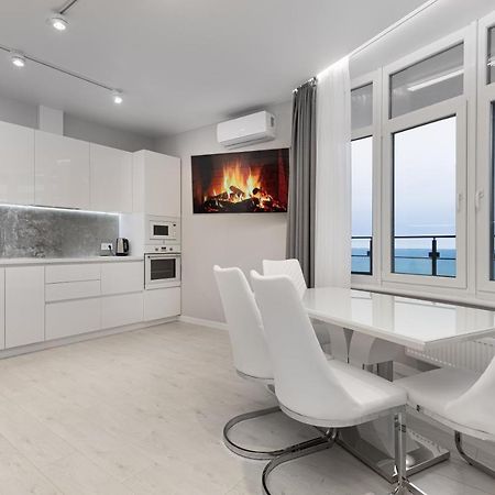 44 Pearl 1-Bedroom Panoramic Sea View Apartment Odessa Esterno foto