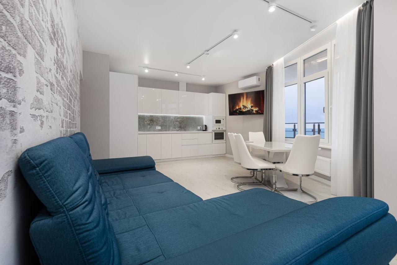 44 Pearl 1-Bedroom Panoramic Sea View Apartment Odessa Esterno foto